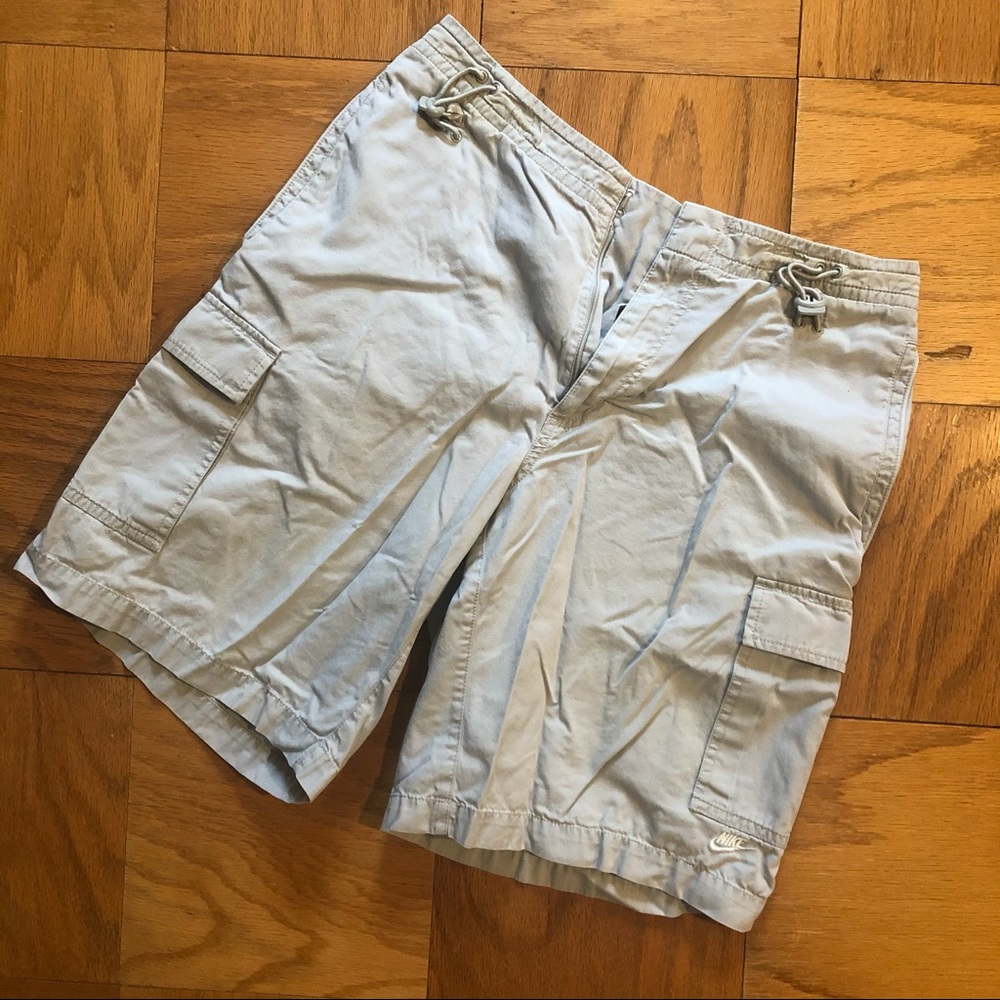 Beige Nike shorts